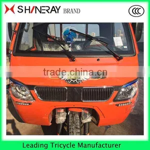 Closed Driver Cabin 3 WHEEL MOTORCYCLE CARGO TRICYCLE CAR With Steering Wheel thumbnail-2