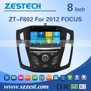 Wholesale Car fm Radios Audio Multimidea Player Car Dvd Gps Navigation for Ford Focus 2012 Support Phone 3G DVR SWC BT thumbnail-1
