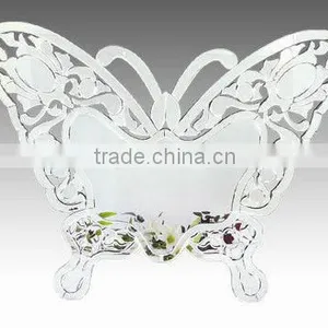 Popular Decorative Butterfly Venetian Wall Mirror/Glass Mirror/Children Mirror/Lovely Mirror/Etched Mirror/Bevelled Mirror thumbnail-1