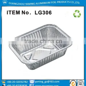 250ml Full Edge No2 Aluminium Foil Container WITH LID thumbnail-1