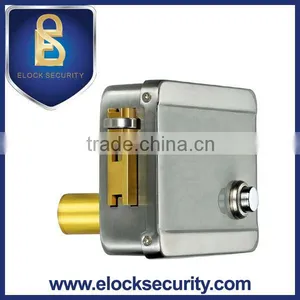 Stainless Steel Electric Lock With Single Connected Cylinder thumbnail-1
