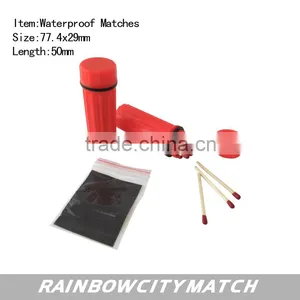 Waterprooof Matches With Tube and Blister Packing From Matches Factory thumbnail-1