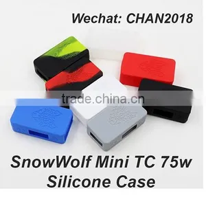 Wholesale Silicone Case for Electronic Cigarette Mini 75w Box Silicone Skin thumbnail-2