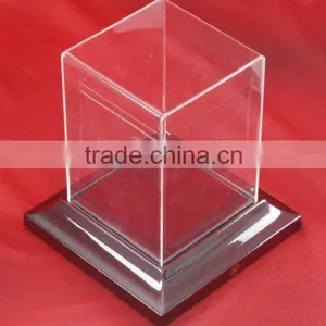 Classic Advertising Multifunction Brown Color Acrylic Display Saving Box Gift thumbnail-1