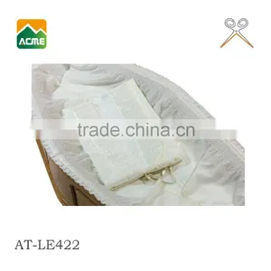 Good Quality Black Red Coffin Lining Factory thumbnail-1