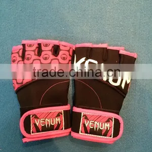 Wholesale Boxing MMA Kick Punching Gloves Boxeo Half Fighting Boxing Gloves Equipment Extension Wrist Leather Boxing Gloves thumbnail-1