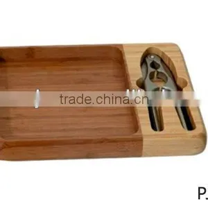 Bamboo Walnut Plate thumbnail-1