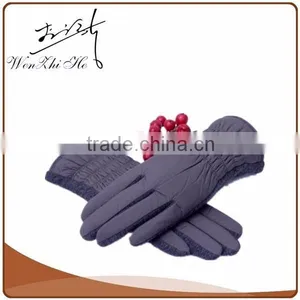 Custom Smart Touch Screen Fiber Cloth Packaging Gym Gloves thumbnail-3