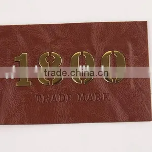 Custom Design New Arrival pu Label/leather Label for Garment / Jeans thumbnail-4
