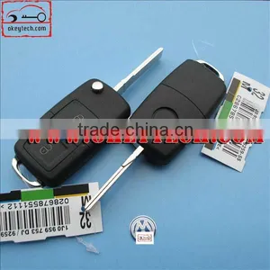 OkeyTech VW 2 Buttons Remote Key Shell for vw Key Cover vw Key Case for vw thumbnail-1