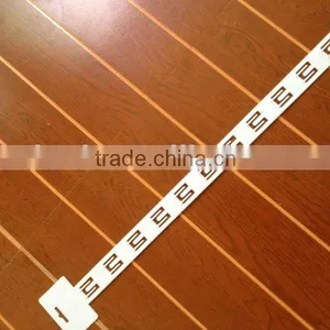 White Hang Strip With 12 Hooks thumbnail-1