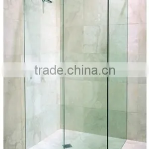 10mm Tinted Sandblasted Shower Glass thumbnail-2