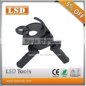 LSD Brand J40C Ratchet Cable Cutting Tool Hanroot German-style With Adjustable Handle up to 300mm2 Ratchet Wire Cutter thumbnail-1