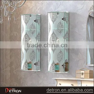 Practical Bathroom Glass Vitrine Display Cabinet thumbnail-1