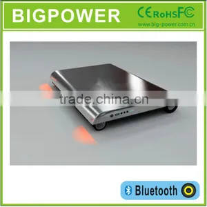 New Technology 4 Wheel Hover Board Notebook Size Electric Scooter Portable Powered Walk Car thumbnail-1