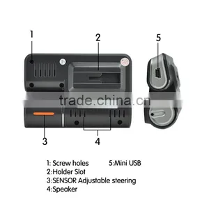1080p Dual Lens 2.0 Inch Screen Night Vision Car Black Box,vehicle Camera,car Camcorder thumbnail-3