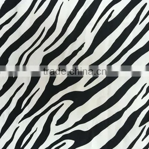 Stretch Zebra-stripe Designs 210d 100% Polyester Viscose Spandex Fabric for Dress, Sportswear thumbnail-1