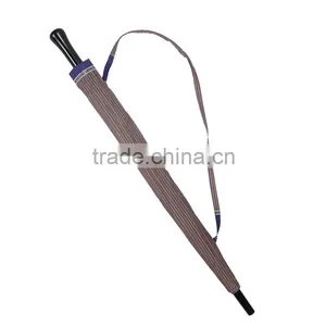 30"x16k 16 Ribs Big Golf Umbrella With Pouch thumbnail-4