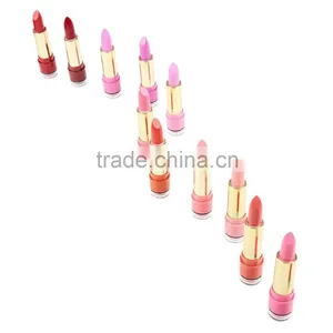 12Pcs Lip Rouges Moisture Lipsticks Lip Balms Long-lasting Waterproof thumbnail-5