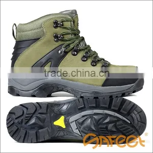 Water Resistant, Anti Slip Full Grain Nubuck Leather Outdoor Safety Shoes, Safety Toe Shoes, Osp Safety Shoes Factory SA-4201 thumbnail-4