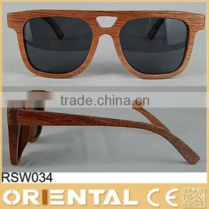 Vintage Wood Sunglasses thumbnail-1