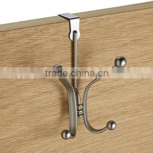 Metal Double Clothes Over the Door Hook thumbnail-1