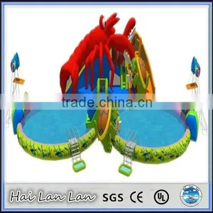 Inflatable Aquatic Water Park Games For Ground thumbnail-1