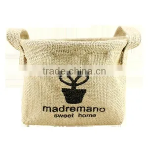 Coffee Cheap PE Coating Waterproof Wicker Basket , Eco-friedly Wicker Basket thumbnail-3