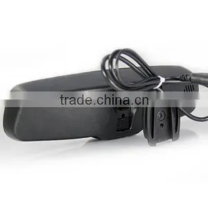 Bluetooth Handsfree Car Kit Rearview Mirror Monitor With Backup Camera thumbnail-2