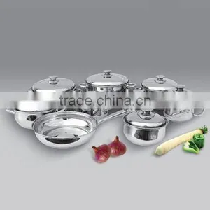 17 Pcs Stainless Steel Cookware thumbnail-1