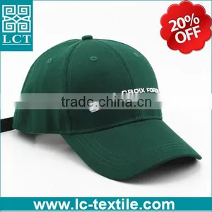 LCTN1891Unisex-Adult Cotton Flexfit Dark Green Sports Cap for Customized thumbnail-1