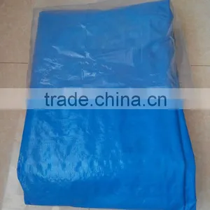 Dark Blue/ Deep Blue PE Tarpaulin Roll/ PE Tarpaulin Sheet 4m Non-weld Tent Cover Material thumbnail-3