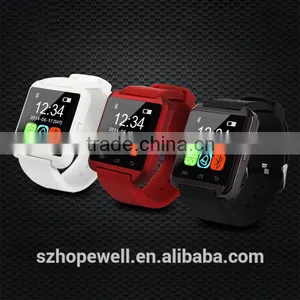 2015 China Manufacturer Android Dual Sim Wifi U8 Smart Watch U8 Bluetooth Watch thumbnail-1