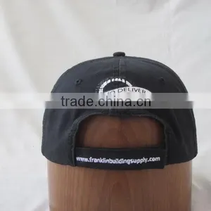High Quantity Promotional Black Baseball Cap thumbnail-5