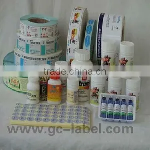 Factory Price Custom Trademark Roll Stickers Self-adhesive Label Stickers thumbnail-1