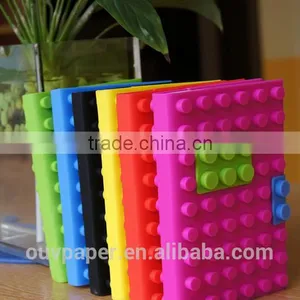 Reative Notebook Candy Color Dairy Book Dot 3D Silicone Cover Notepad thumbnail-3