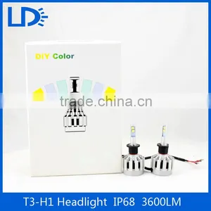 Super Brightness Car Headlight 9006 Auto Front Light thumbnail-1