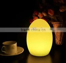 Hotel Used Novelty Lamp Changed Colors Egg Shaped Led Light/2016 Top Selling Eco-friend Table Lamp thumbnail-1
