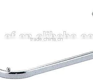 Best Supply Chrome Plating Oval Metal Pipe Wall Mounted Towel Rack WK48 thumbnail-1