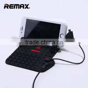 REMAX RM-CS101 Phone Holder Car With 2 in 1 Cable thumbnail-2