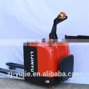 2.5 Tons Electric Pallet Truck/warehouse/battery Operated Platform Truck/forklift of China/yujie/logistics Equipment thumbnail-4