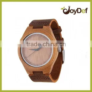 Newest Design Natural Wooden Watches in Stock , 100% Bamboo Watches in Stock thumbnail-1