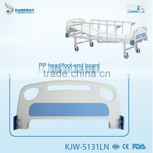 One Function Manual Adjustable Simple Flat Hospital Beds thumbnail-1