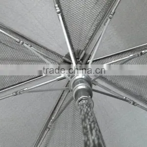 30'' Name Brand 2 Layers Golf Umbrella With Air Vent thumbnail-4