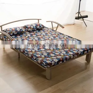 Folding Sofa Bed With Horizontal Broaching Functional Sofa thumbnail-6