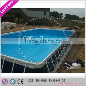 Steel Frame Swimming Pool Metal Frame Swimming Pool,Durable Swimming Pool Equipment thumbnail-1
