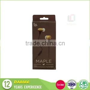 Custimization Accepted Earphone Packaging Box With Hanger thumbnail-1