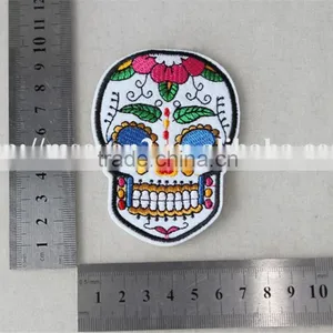 2016 New Fashionable Patch Work Blouse Designs Colorful Pattern Neck Collar Patch for Sale thumbnail-6