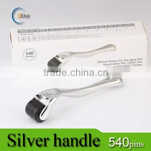 Derma Roller System Titanium Derma Roller Microneedle Therapy System Beauty 1.0mm Equipment Anti Aging Scars Derma Rolling Cellulite Treatment thumbnail-2
