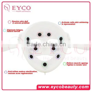 EYCO Beauty 3D Vibration Photon LED Facial Maskanti Acne Treatment at Home Red and Blue Light Therapy for Skin thumbnail-3